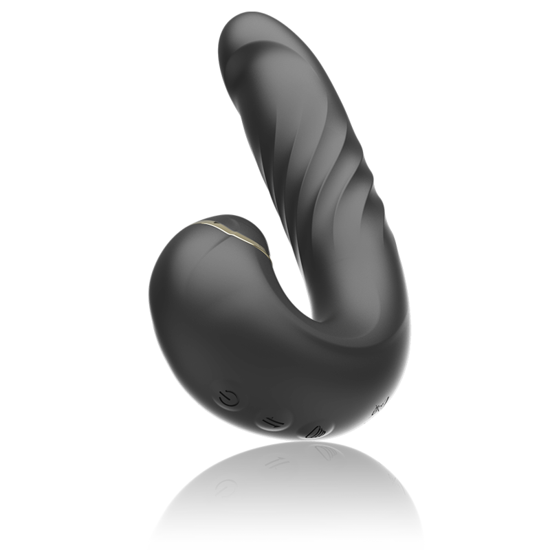 IBIZA - CLIP UP & DOWN + VIBRATOR + CLITORAL STIMULATING WAVES