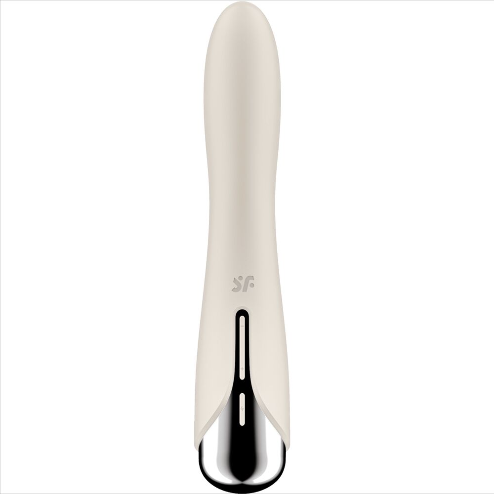 SATISFYER - SPINNING VIBE 1 BEIGE G-SPOT ROTĀCIJAS VIBRATORS