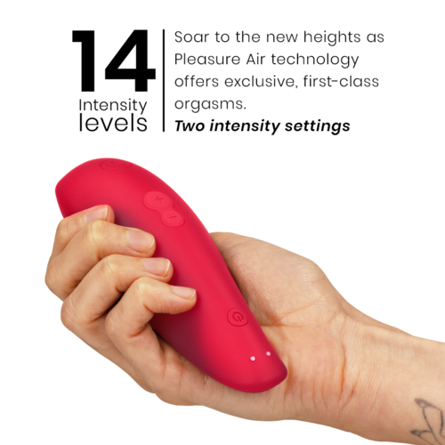 WOMANIZER - MARILYN MONROE CLASSIC 2 CLITORAL STIMULATOR VIVID RED