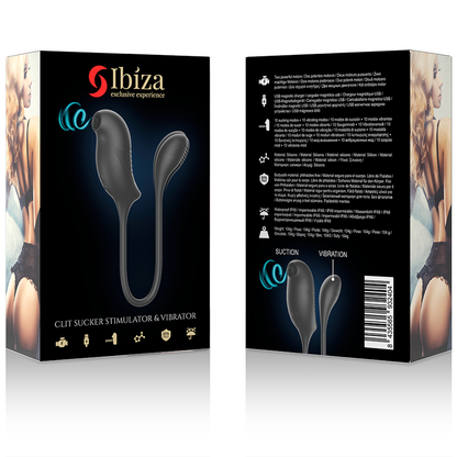 IBIZA - MAGIC CLITORIS STIMULATOR WITH WAVES AND VIBRATION