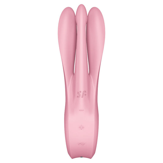 SATISFYER - THREESOME 1 VIBRATOR PINK