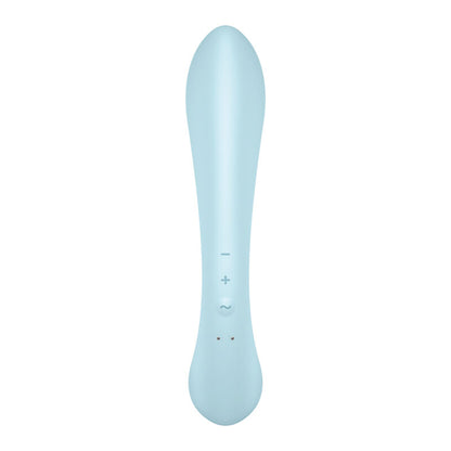 SATISFYER - TRIPLE OH HYBRID VIBRATION BLUE