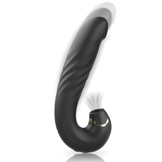 IBIZA - CLIP UP & DOWN + VIBRATOR + CLITORAL STIMULATING WAVES