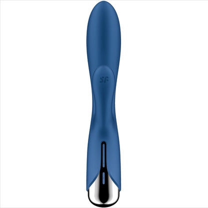 SATISFYER - SPINNING RABBIT 1 CLITORIS AND G-SPOT STIMULATION BLUE