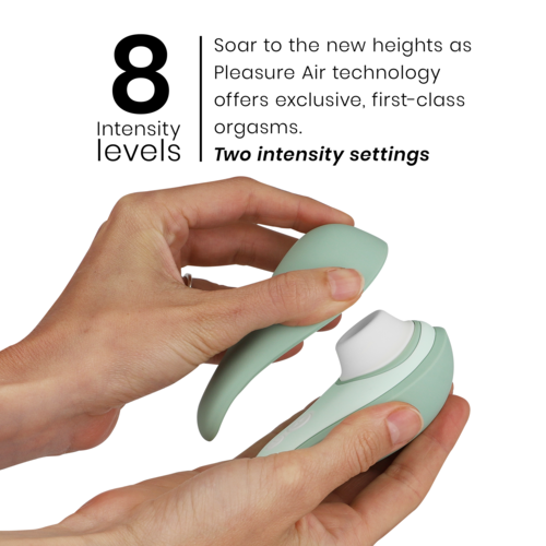 WOMANIZER - LIBERTY 2 STIMULATOR & CLITORIS STIMULATING WAVES LIGHT GREEN