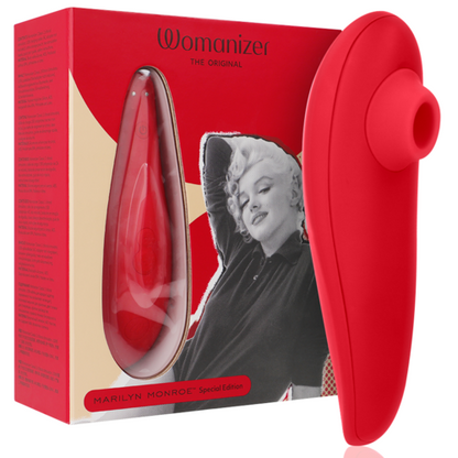 WOMANIZER - MARILYN MONROE CLASSIC 2 CLITORAL STIMULATOR VIVID RED