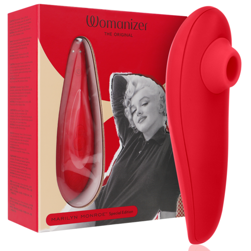 WOMANIZER - MARILYN MONROE CLASSIC 2 CLITORAL STIMULATOR VIVID RED